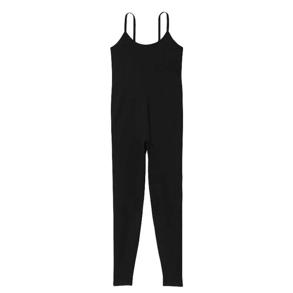 Pink Victoria’s Secret Soft seamless workout onesie adjustable Strap Bodysuit - Picture 4 of 12